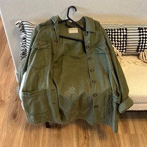 Free people cargo coat
